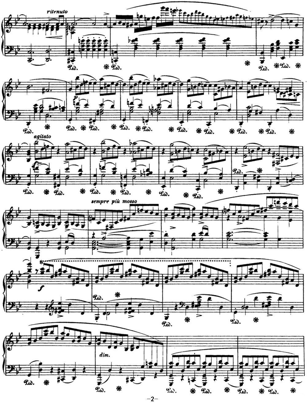 肖邦 叙事曲1 g小调 Chopin Ballade No.1 Op.23钢琴曲谱（图2）