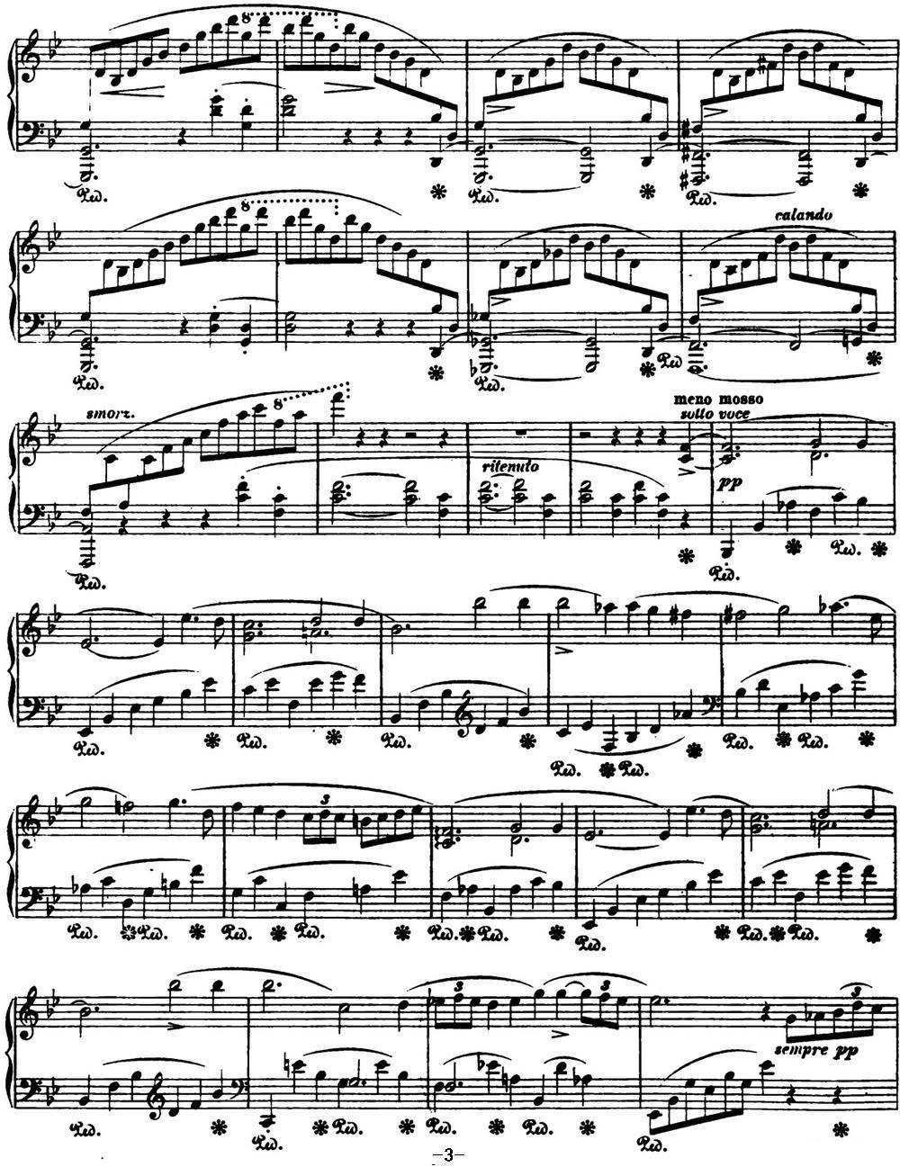肖邦 叙事曲1 g小调 Chopin Ballade No.1 Op.23钢琴曲谱（图3）