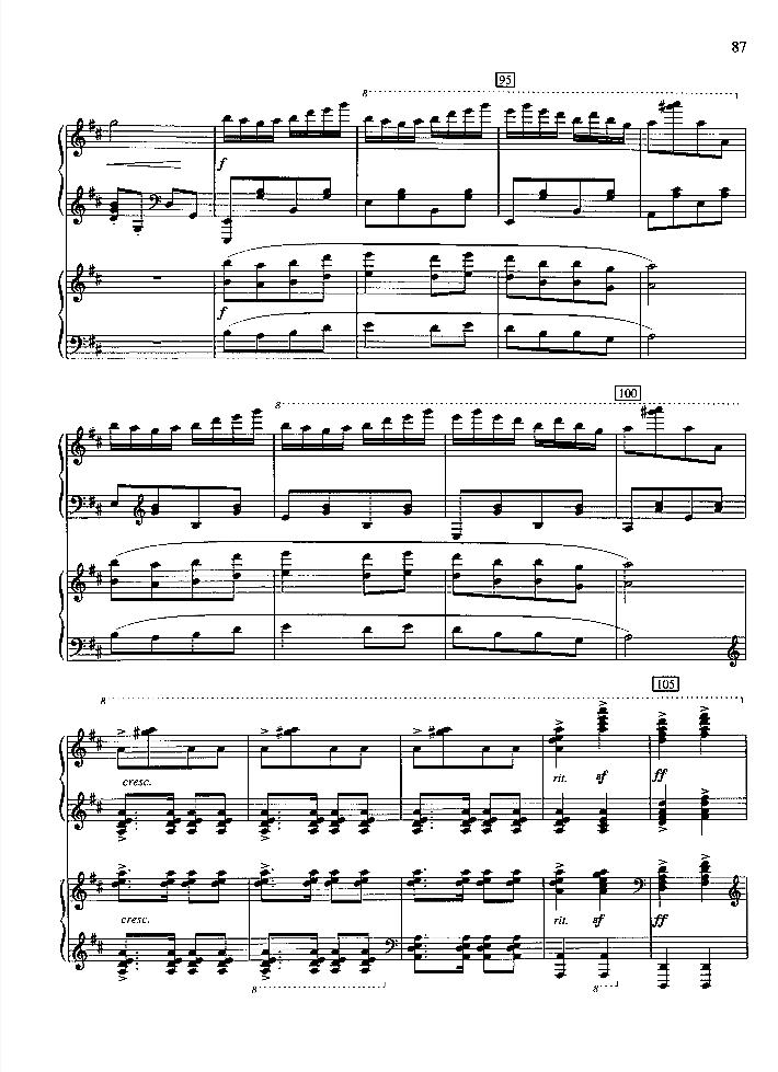 农村新歌钢琴曲谱（图7）