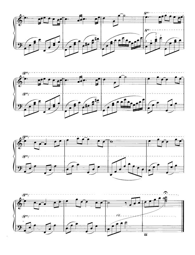 多变的风钢琴曲谱（图6）