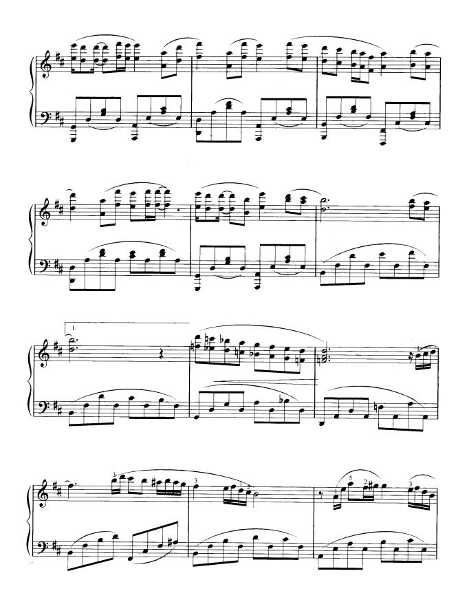 暖风钢琴曲谱（图3）