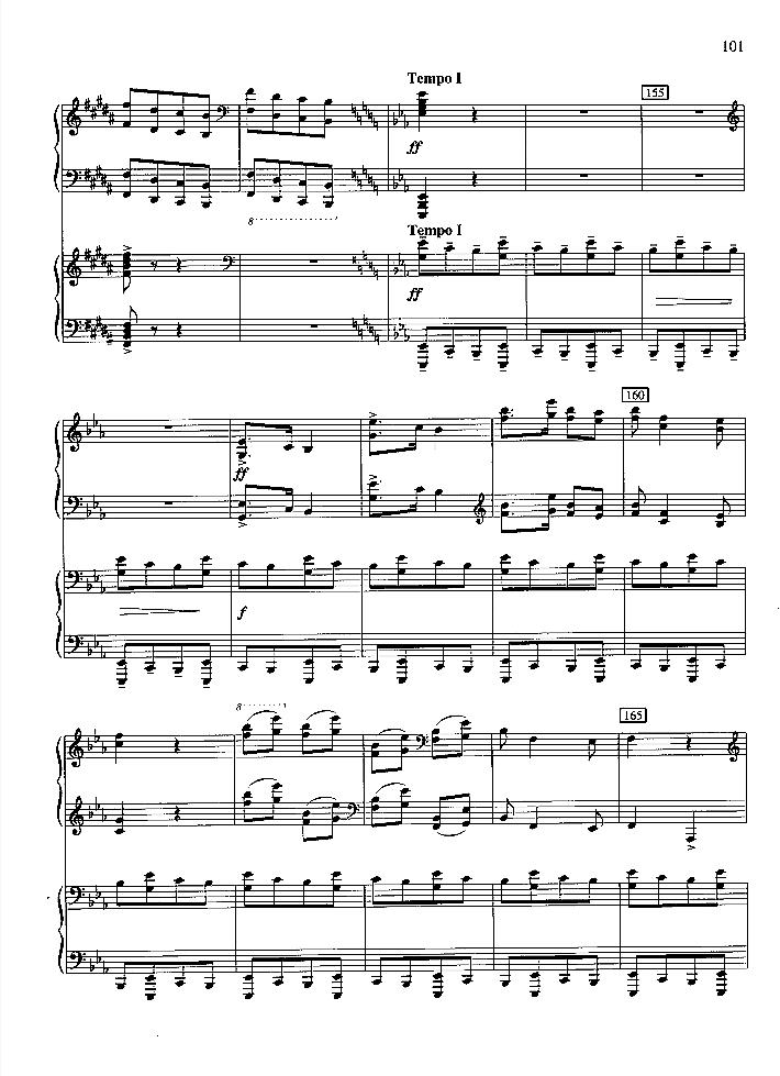 农村新歌钢琴曲谱（图21）