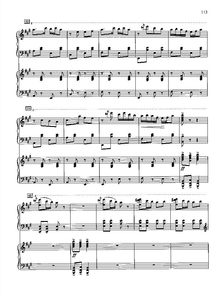 农村新歌钢琴曲谱（图33）