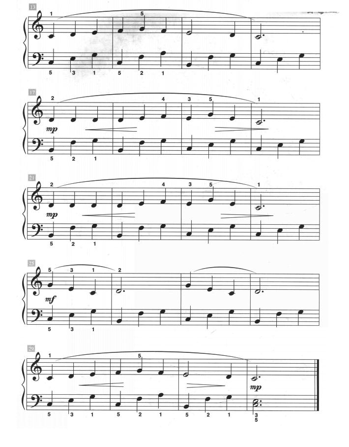 五月（儿童古典钢琴小品）钢琴曲谱（图2）