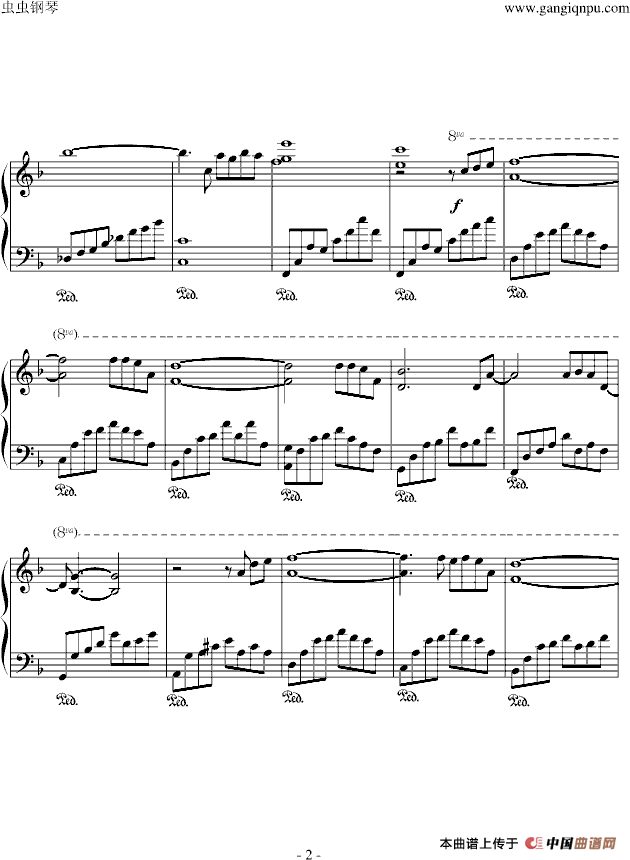 Sometimes When It Rains（下雨的时候）钢琴曲谱（图2）