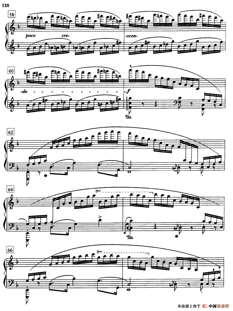 练习曲（Op.10.No.8）钢琴曲谱（图5）