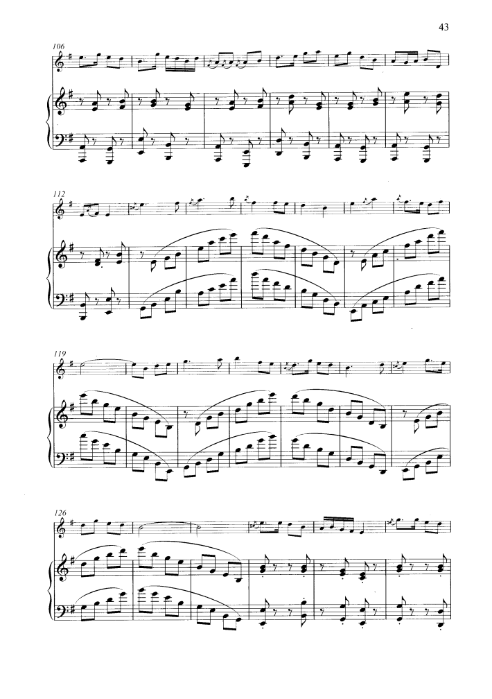 山村迎亲人（钢琴伴奏谱）钢琴曲谱（图7）