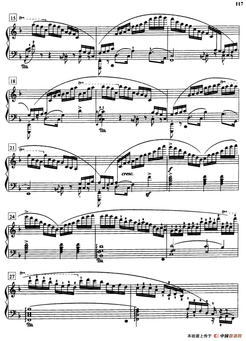 练习曲（Op.10.No.8）钢琴曲谱（图2）