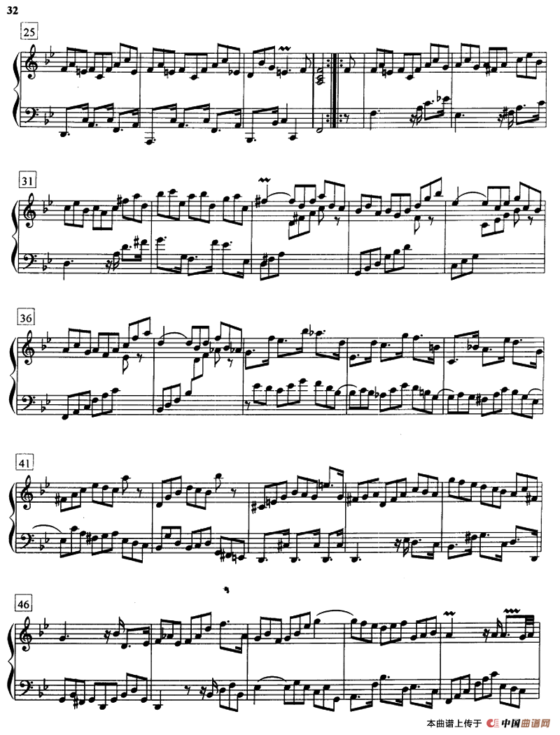 帕蒂塔（第一套）钢琴曲谱（图7）