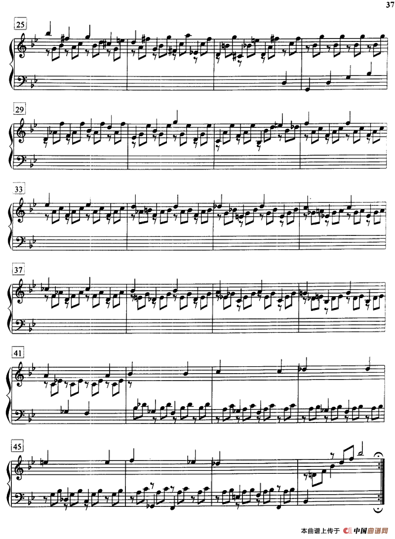 帕蒂塔（第一套）钢琴曲谱（图12）