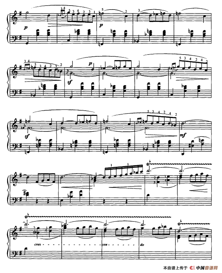 古式小步舞曲钢琴曲谱（图3）