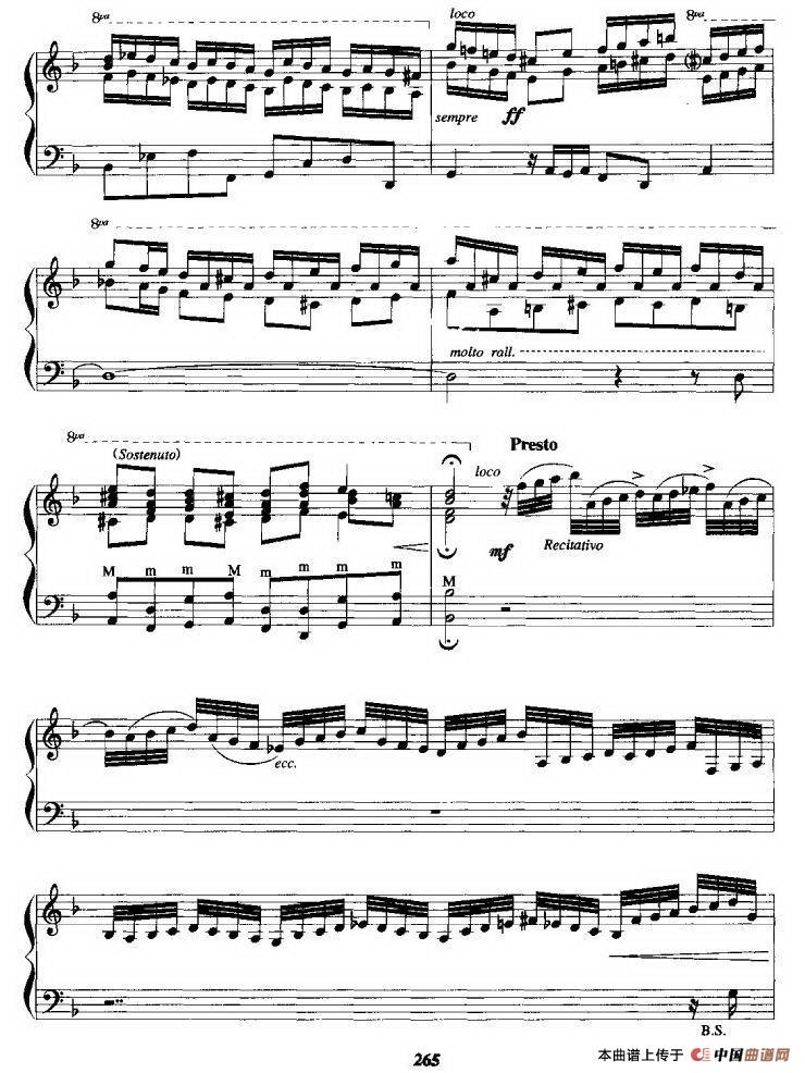 Toccata and Fugue in D Minor（D小调托塔卡与赋格）钢琴曲谱（图11）