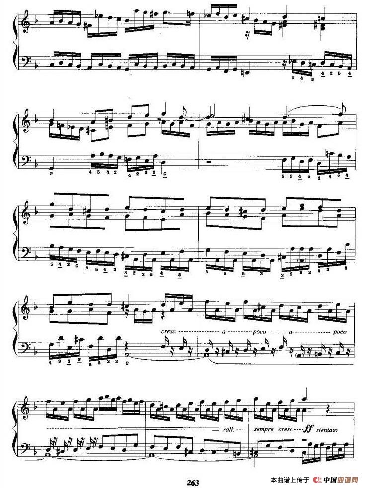 Toccata and Fugue in D Minor（D小调托塔卡与赋格）钢琴曲谱（图9）