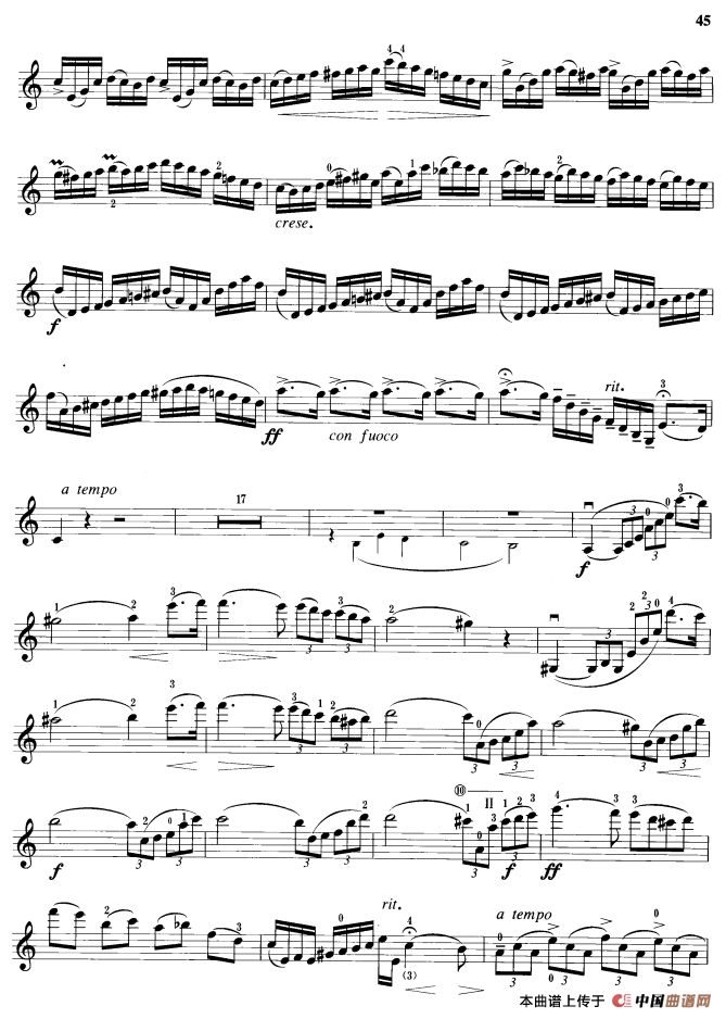a小调协奏曲钢琴曲谱（图3）