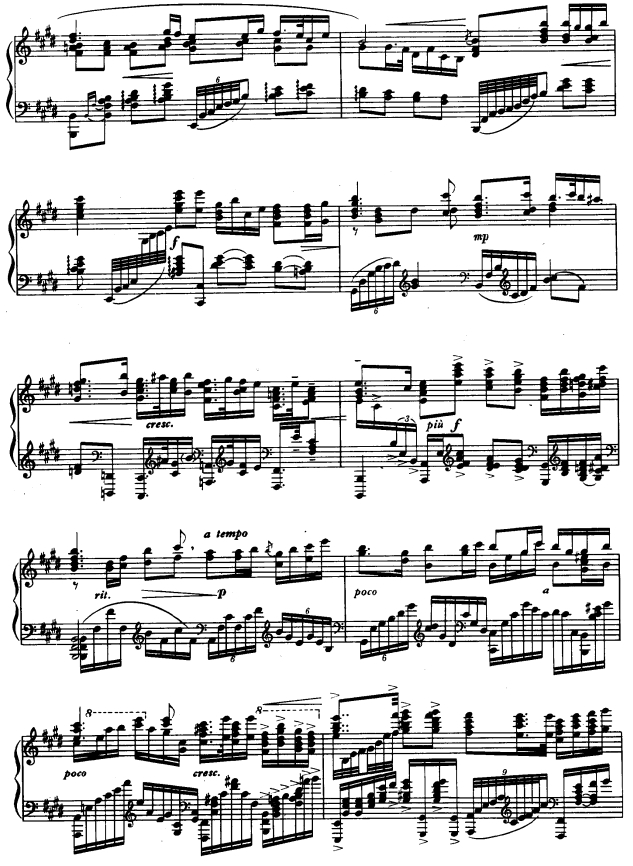 二泉映月4钢琴曲谱（图1）