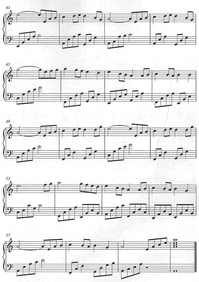童年3钢琴曲谱（图1）