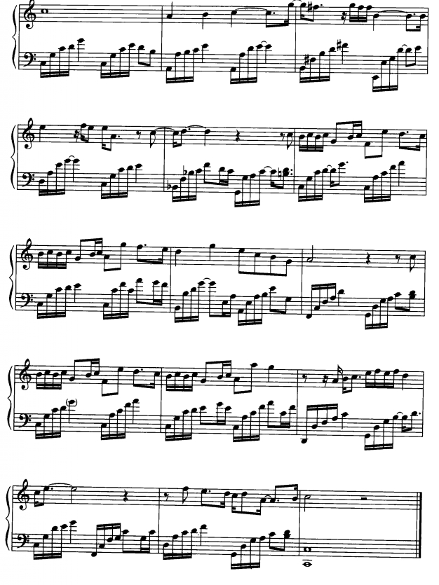 黑暗中的某人3钢琴曲谱（图1）