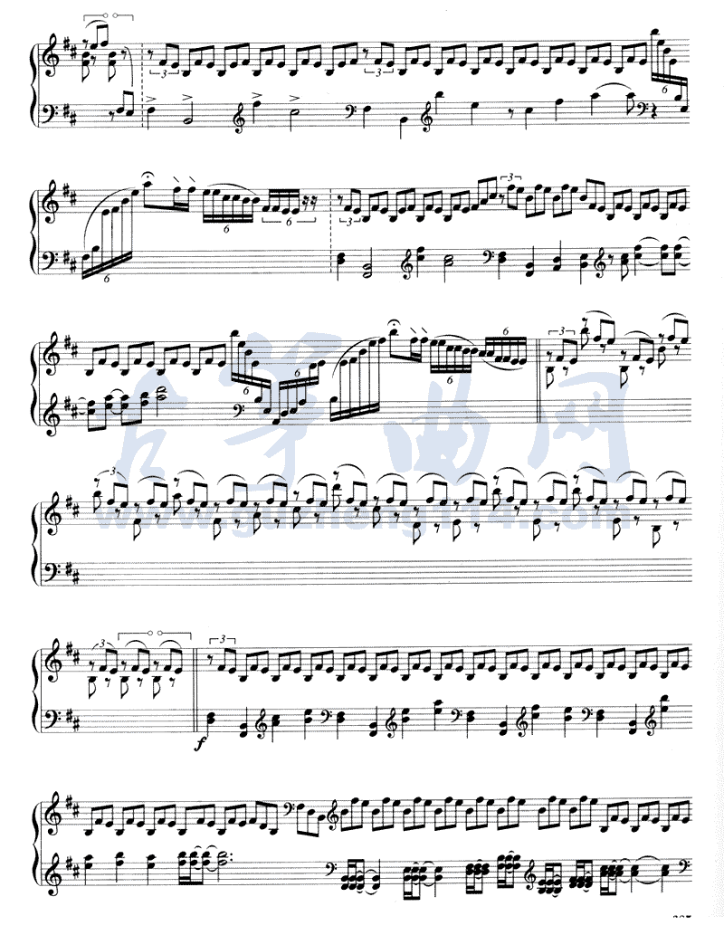 抒情幻想曲古筝曲谱（图6）