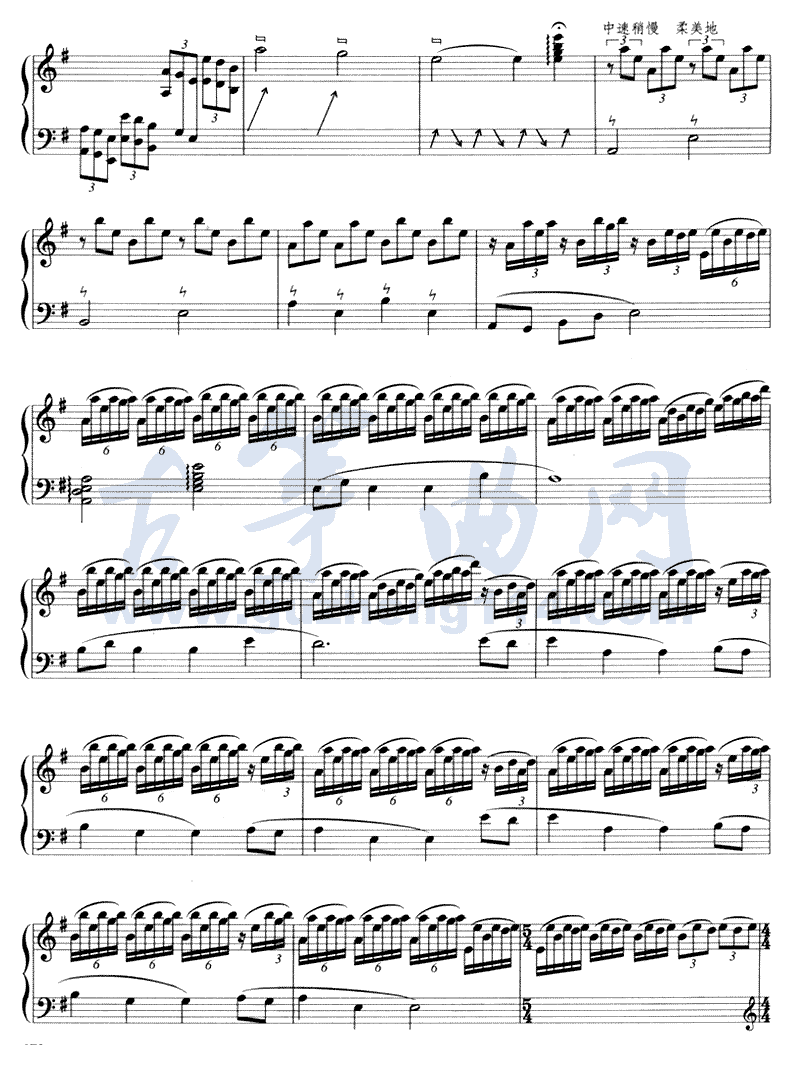 建昌月古筝曲谱（图2）