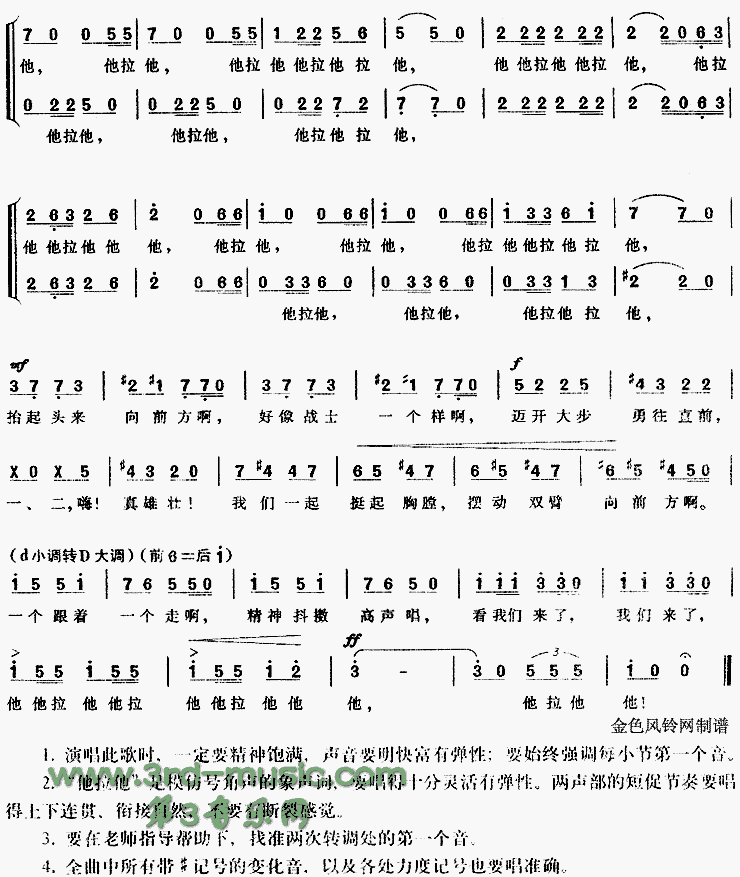 街头少年合唱(《卡门》选曲)[合唱曲谱]合唱曲谱（图2）