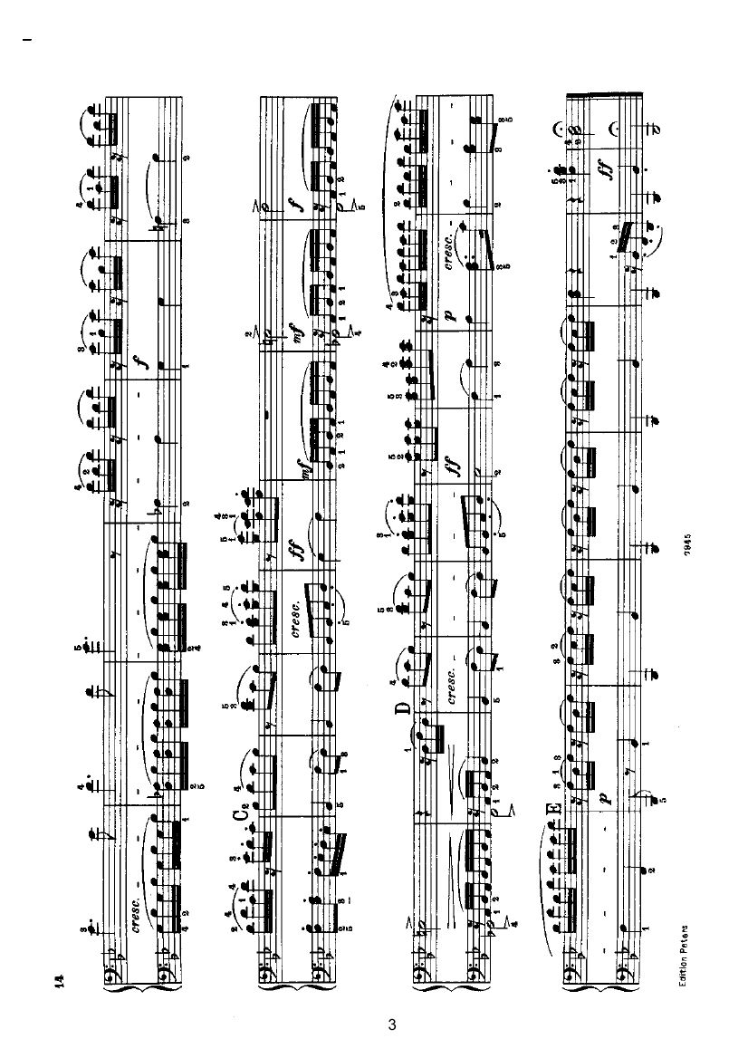 囚徒的合唱（四手联弹） 键盘类 钢琴合唱曲谱（图3）