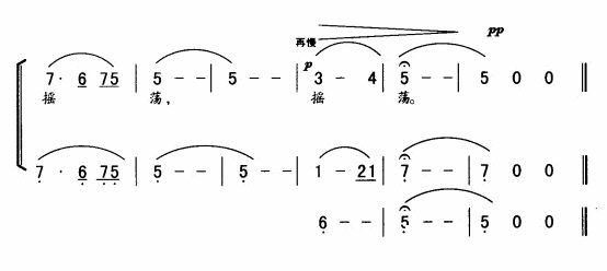 小胡杨（女声小合唱）合唱曲谱（图5）