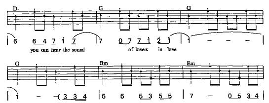 爱的心语吉他谱（图3）