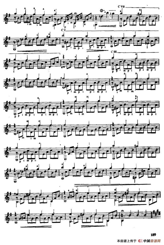费尔南多·索尔 古典吉他练习曲 No.17（Op.6  No.11）吉他谱（图2）