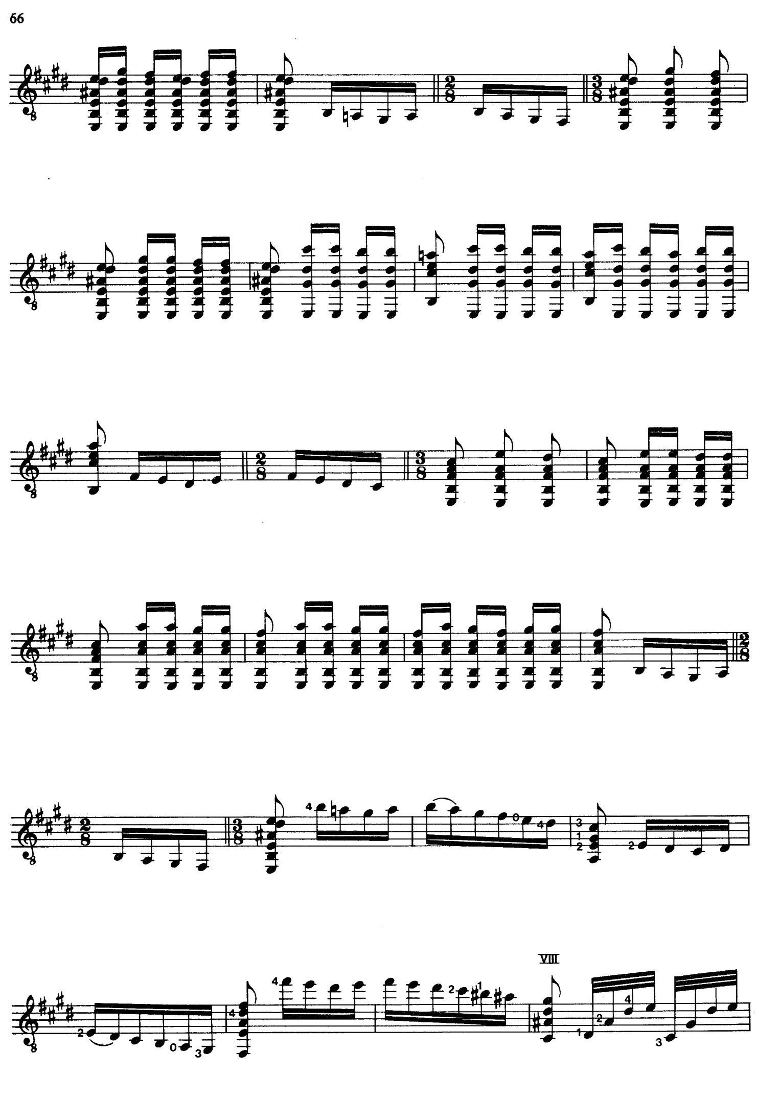 Joaquin Rodrigo Music for Guitar（罗德里戈吉他音乐P61-68）（古吉他谱（图6）
