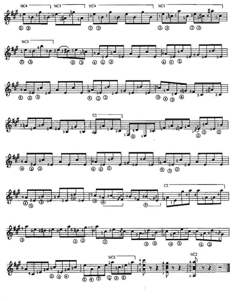 Estudio（for Op.38no.22）（古典吉他）吉他谱（图3）