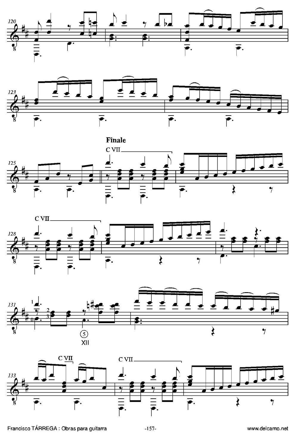 FANTASIA(Sobre motivos de la Traviata de Giuseppe 吉他谱（图9）