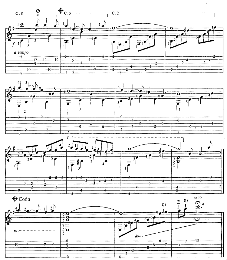 柔如彩虹吉他谱(和弦谱)吉他谱（图3）