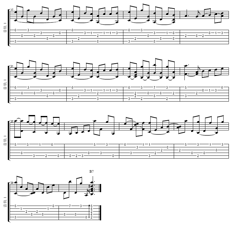 最终幻想十吉他谱( GTP 六线谱)吉他谱（图2）