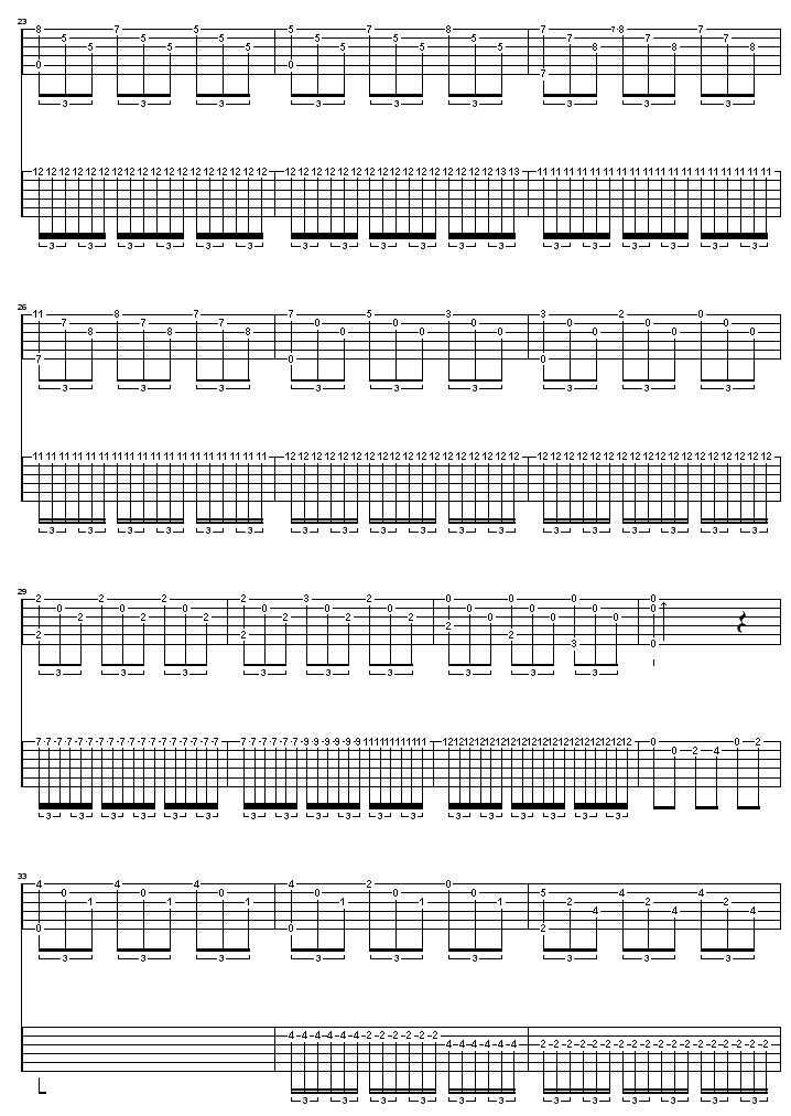 爱的罗曼斯-双吉他版吉他谱( GTP 六线谱)吉他谱（图3）