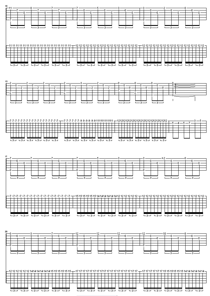 爱的罗曼斯-双吉他版吉他谱( GTP 六线谱)吉他谱（图2）