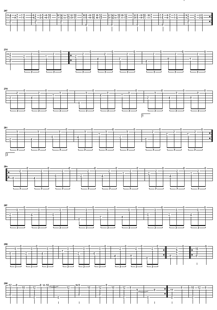 大霍塔舞曲（绝对经典）吉他谱( GTP 六线谱)吉他谱（图7）