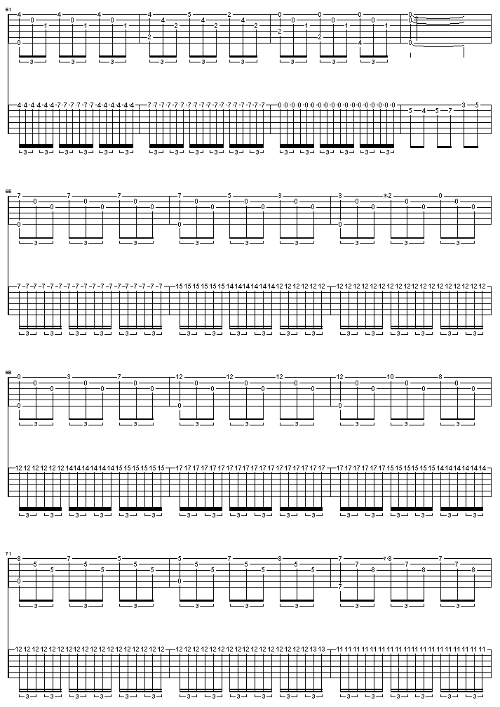 爱的罗曼斯-双吉他版吉他谱( GTP 六线谱)吉他谱（图6）