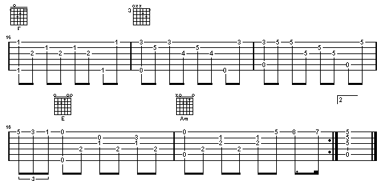 罗密欧与朱丽叶-认证谱吉他谱( 六线谱)-吉他谱（图6）