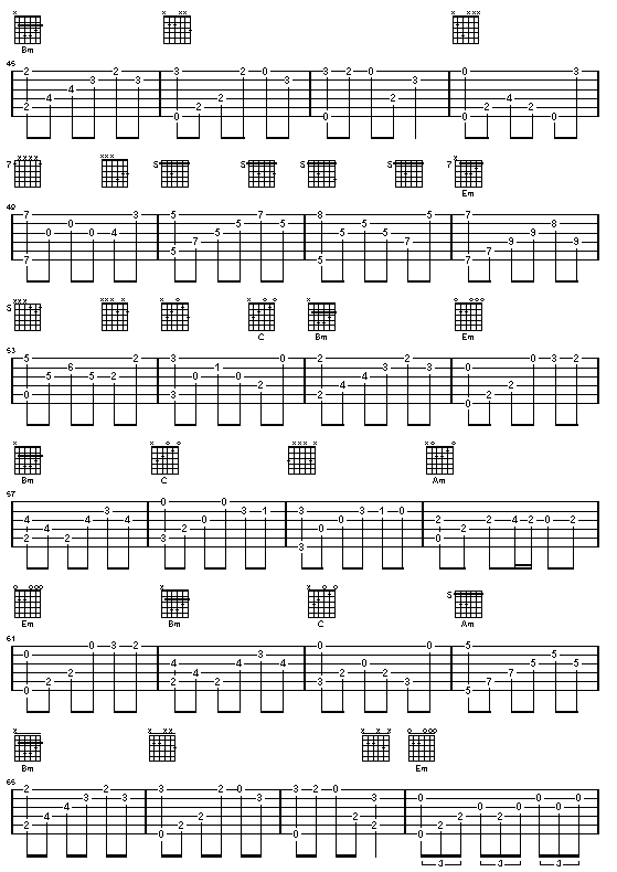 罗密欧与朱丽叶-认证谱吉他谱( 六线谱)-吉他谱（图3）