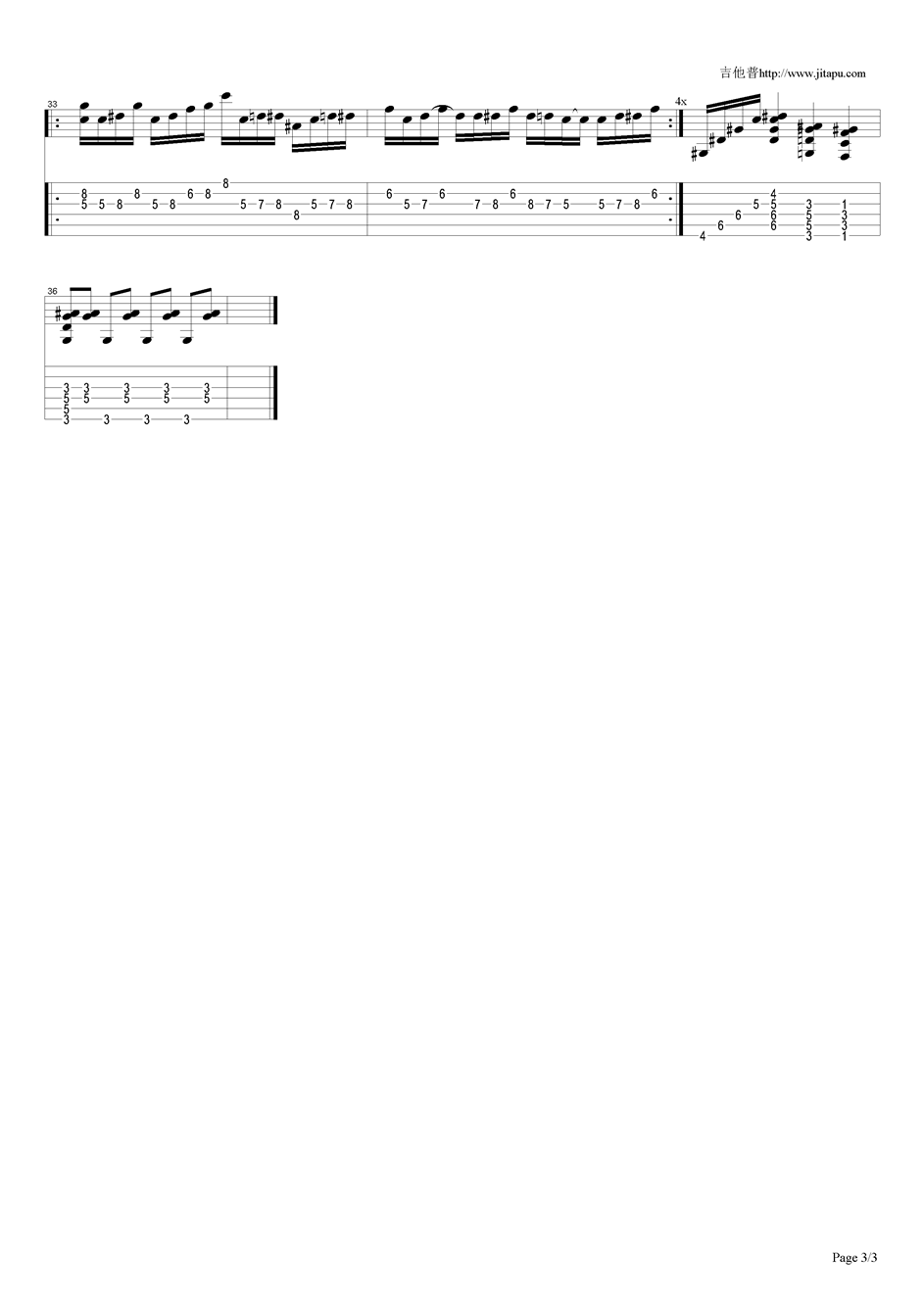 m-eason-shang吉他谱（图3）