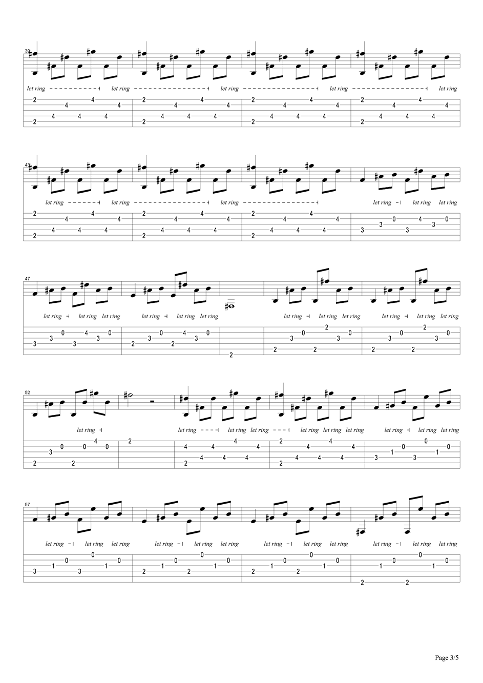 Pussy吉他谱（图3）