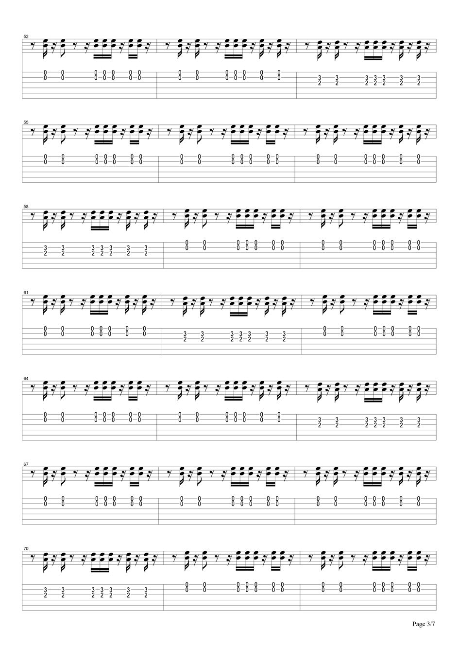 红旗下的蛋吉他谱（图3）