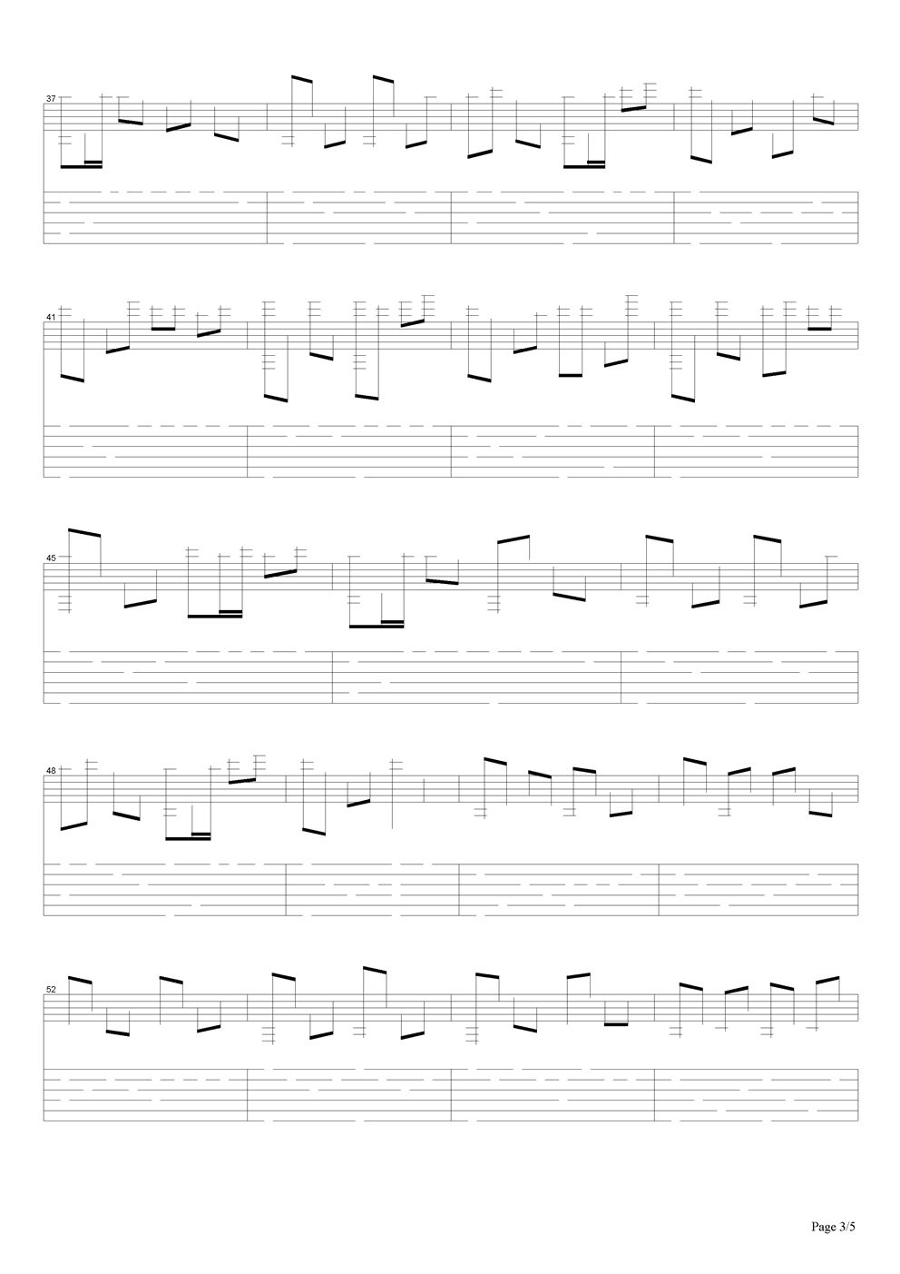 二泉映月吉他谱（图3）