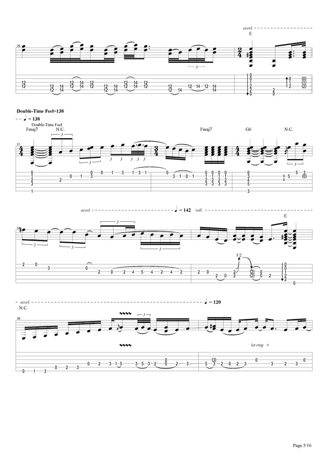 Woodstock Improvisation吉他谱（图5）