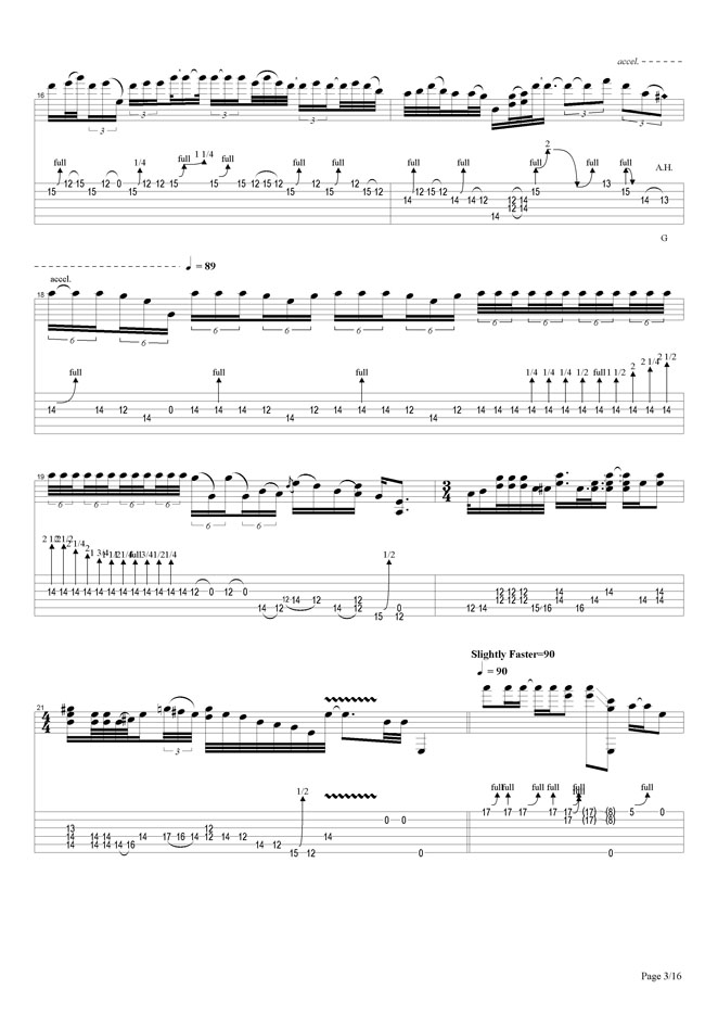 Woodstock Improvisation吉他谱（图3）
