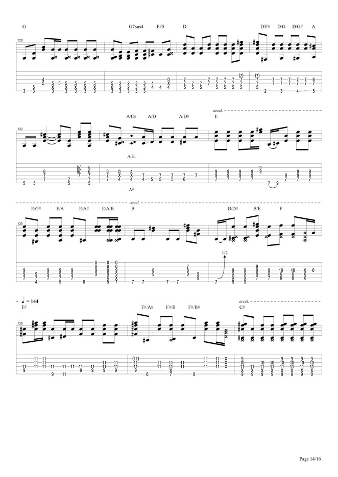 Woodstock Improvisation吉他谱（图14）