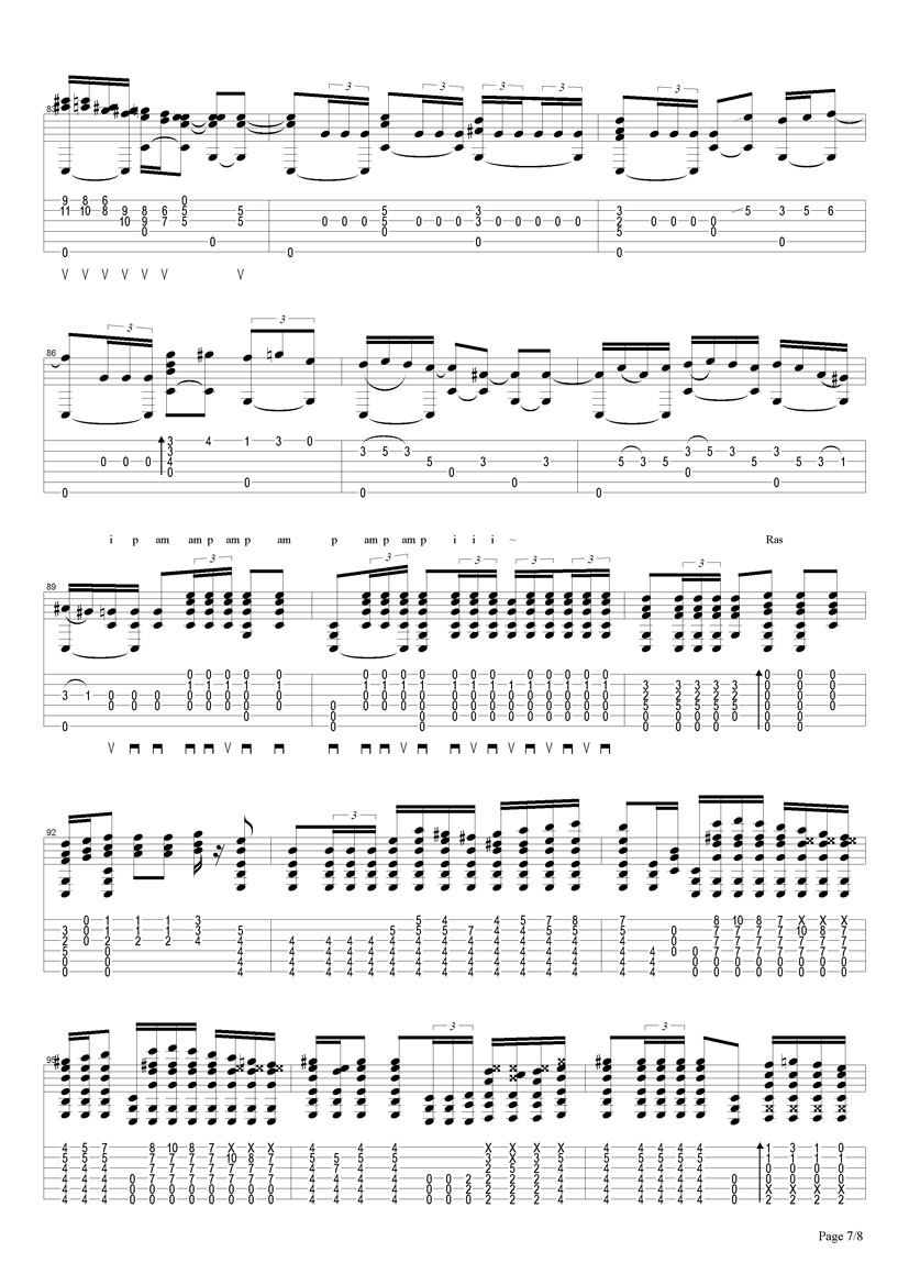 Bolero吉他谱（图7）
