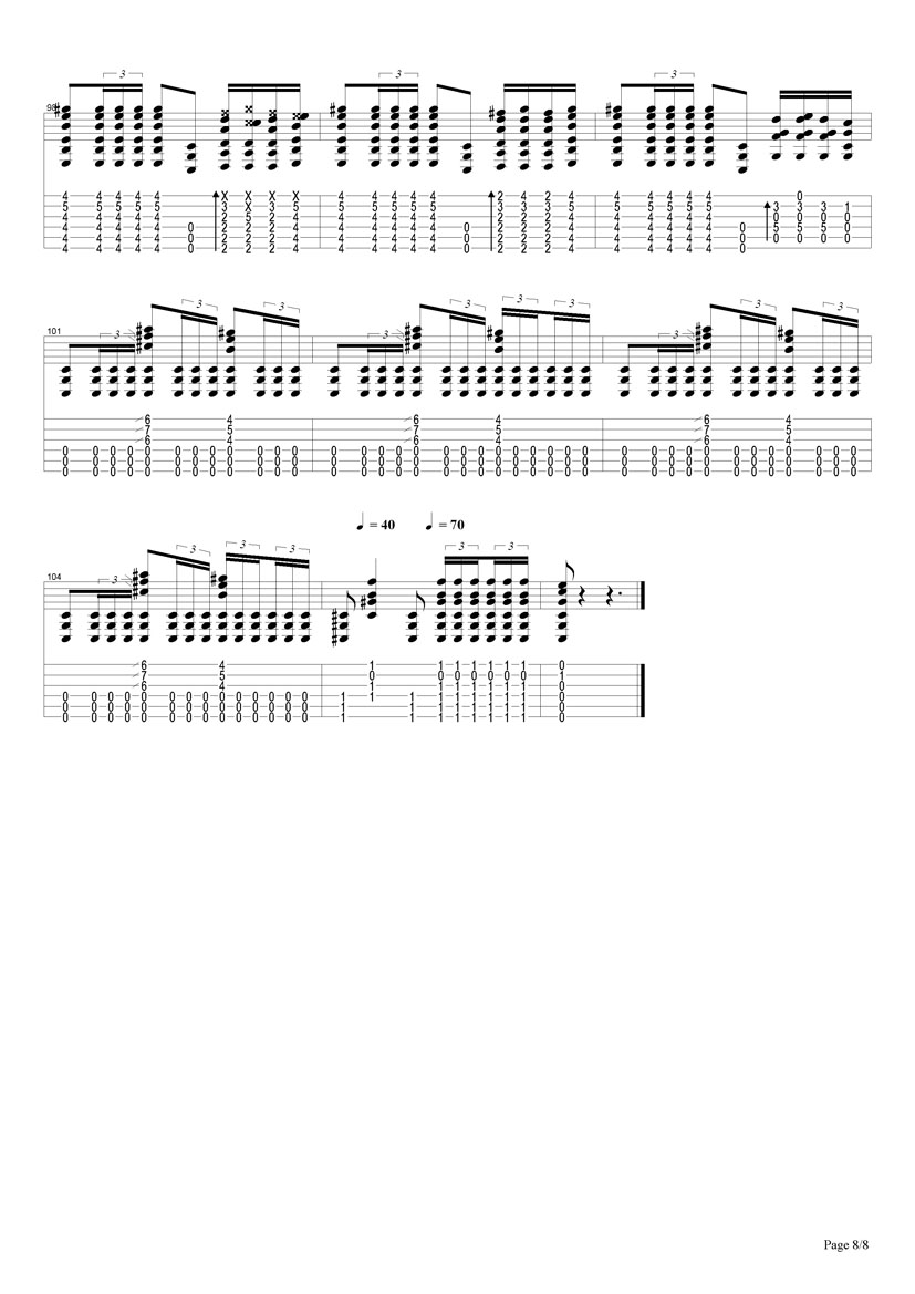 Bolero吉他谱（图8）