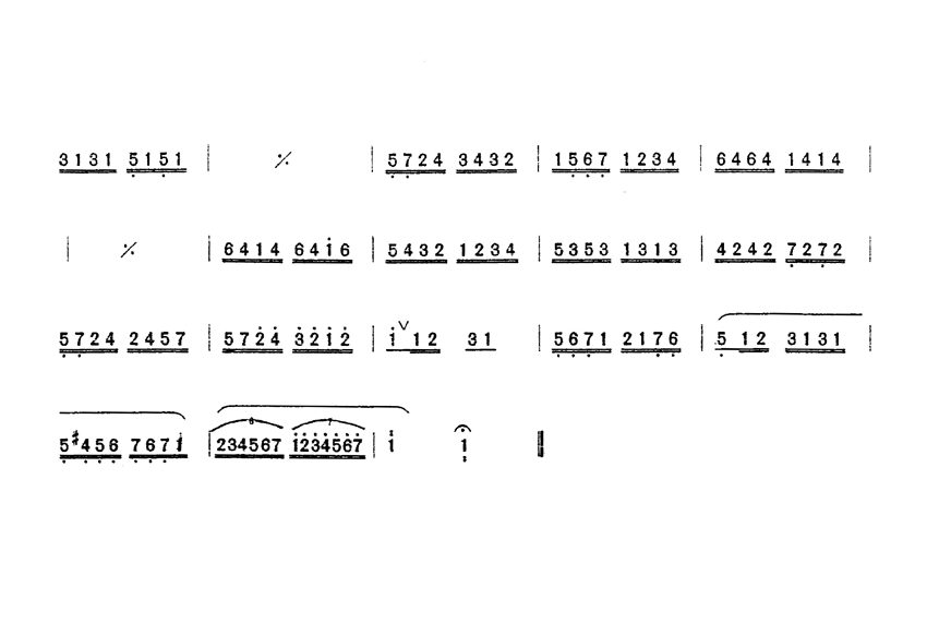 速度练习[简谱版]（共3张）其它曲谱（图3）