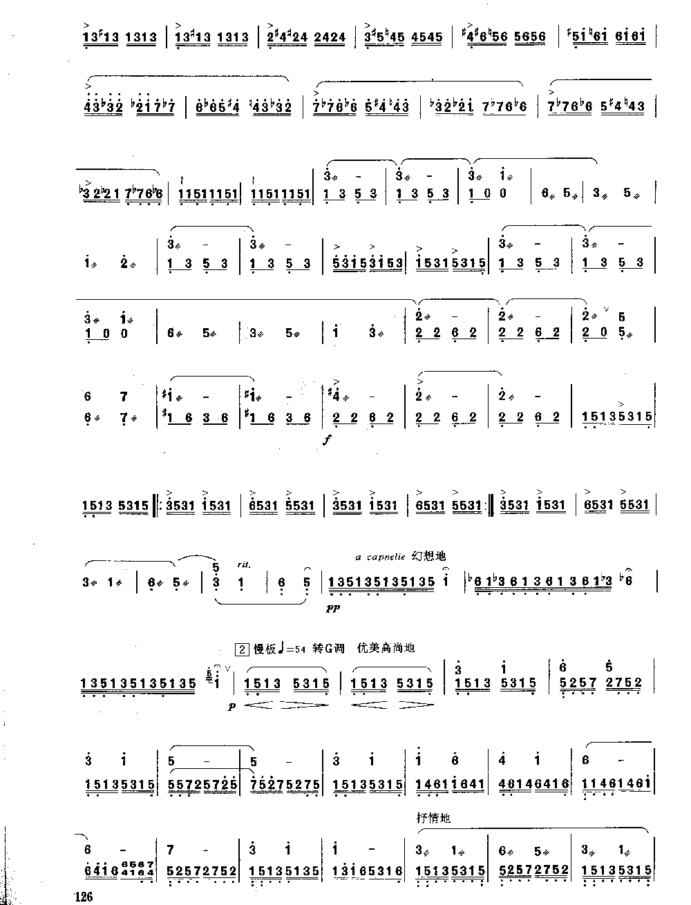 海燕 [简谱版]（独奏共6张）其它曲谱（图2）